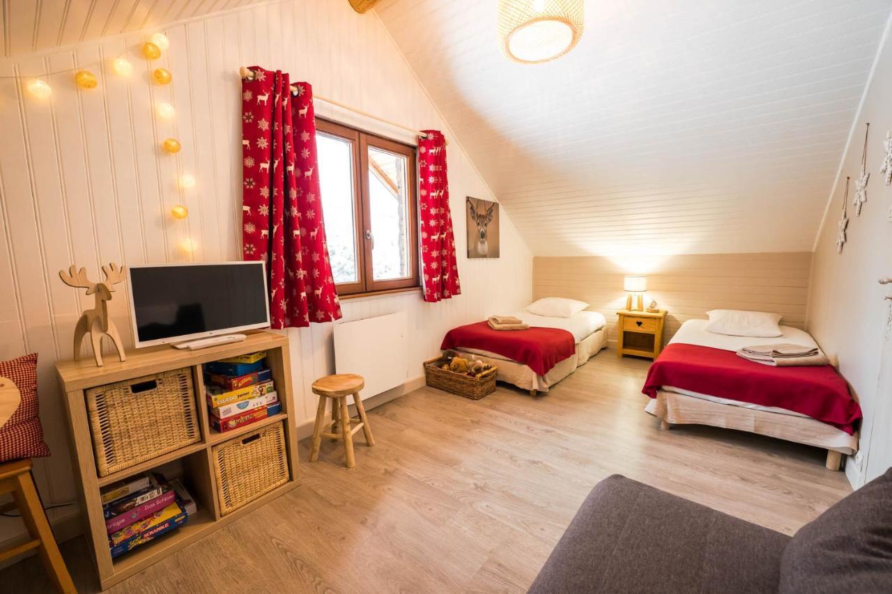 Le Bois Des Neiges Charmant Chalet Authentique A 5 Mn De Gerardmer Ксонруп-Лонжеме Екстериор снимка