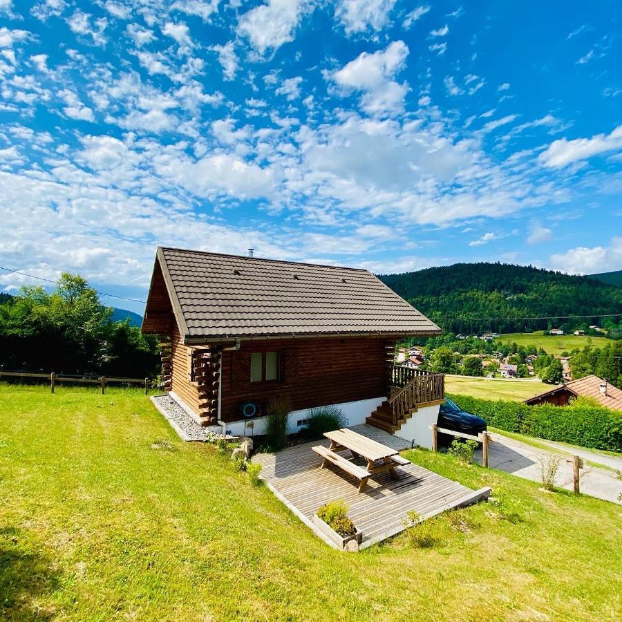 Le Bois Des Neiges Charmant Chalet Authentique A 5 Mn De Gerardmer Ксонруп-Лонжеме Екстериор снимка